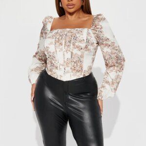 Floral Print Women's Top